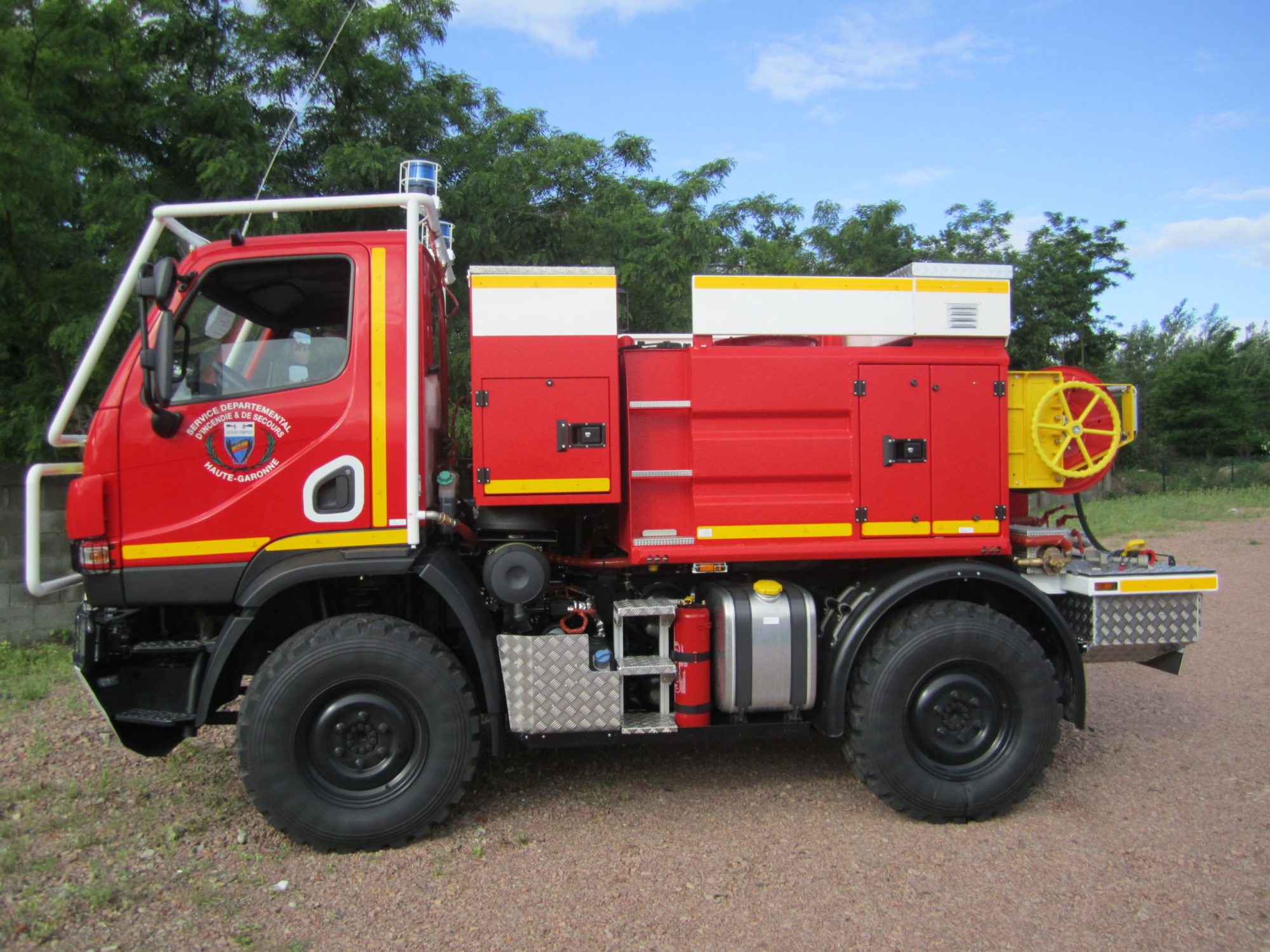Camion de lutte contre l'incendie SG40 Garantie 2 ans 2WD ou 4WD