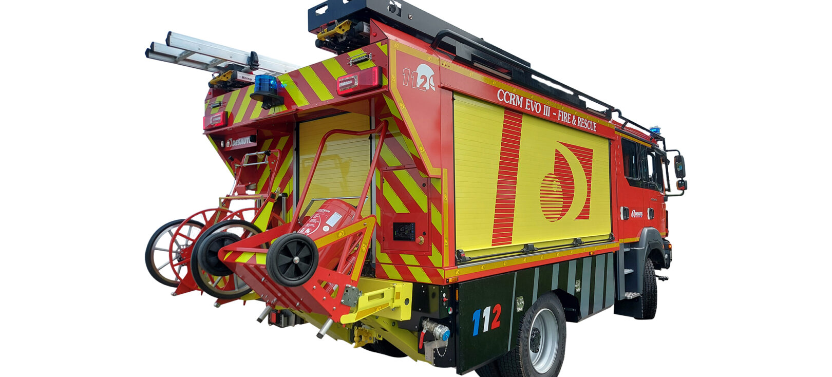 Camion Citerne Rural Moyen/Secours routier - CCRM (SR) - Desautel Fire  Trucks